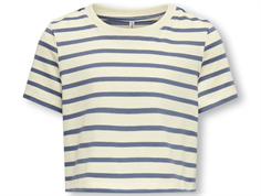 Kids ONLY birch/vintage indigo striped top